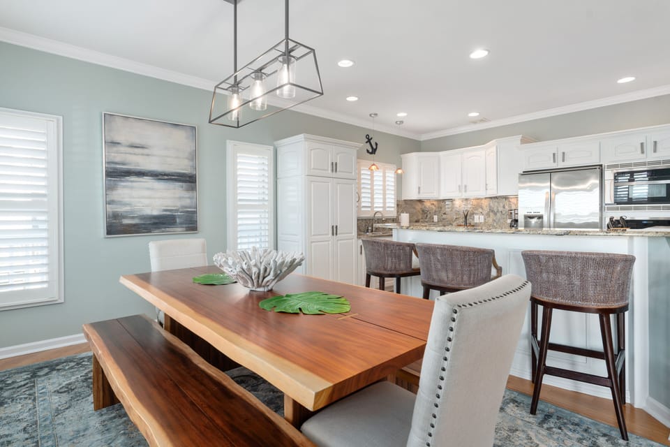 Open floor plan, views from every room. 
