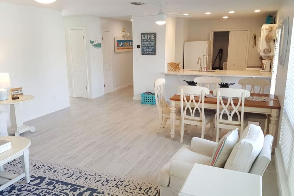 Living Room, Dining Area and Kitchen