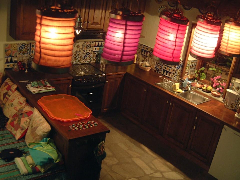 Siesta time, upstairs sleeping room chimney