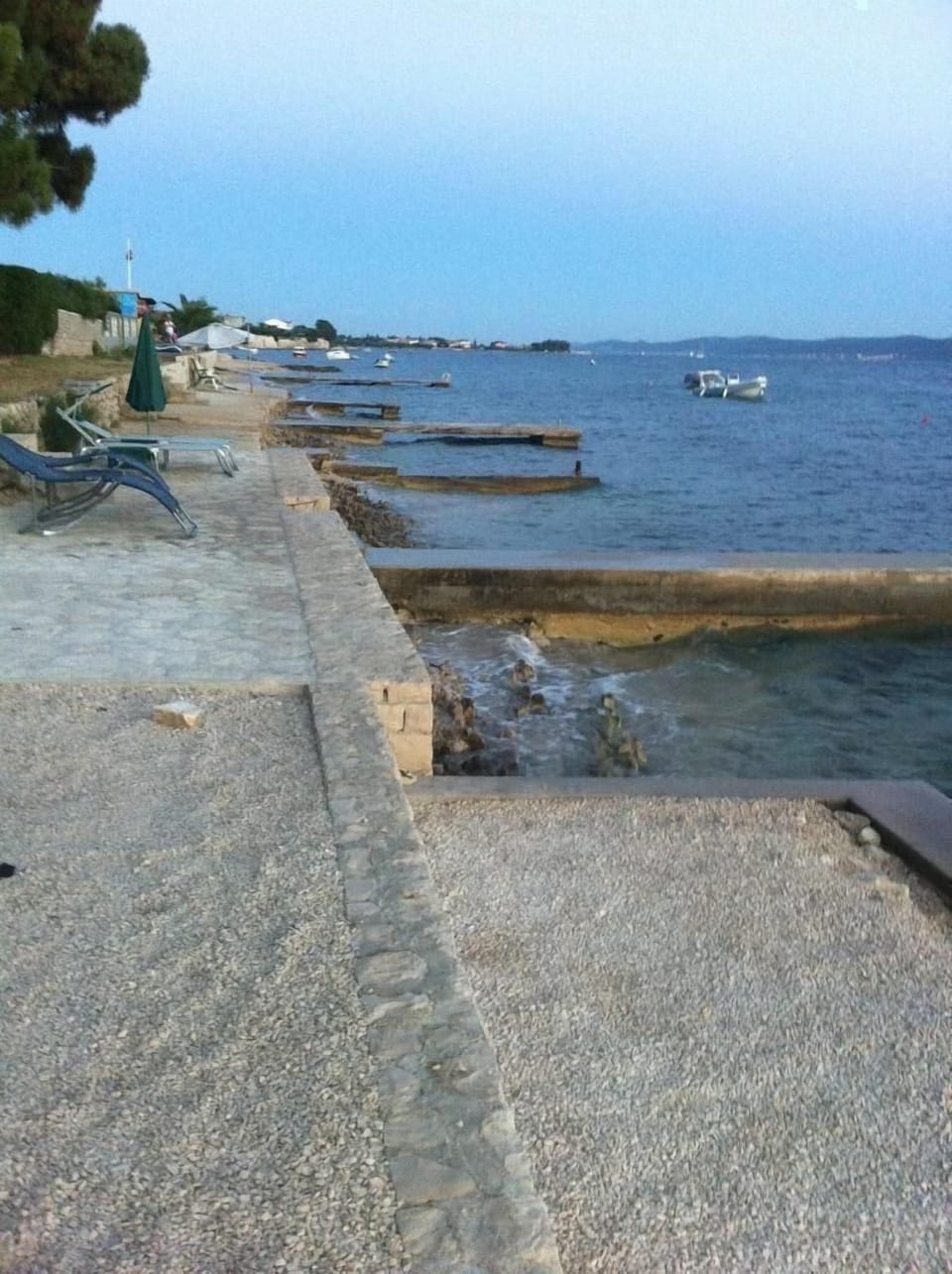 from the garden direct to the beach