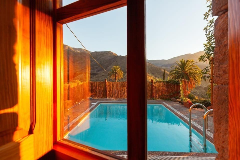 view from the bedroom door