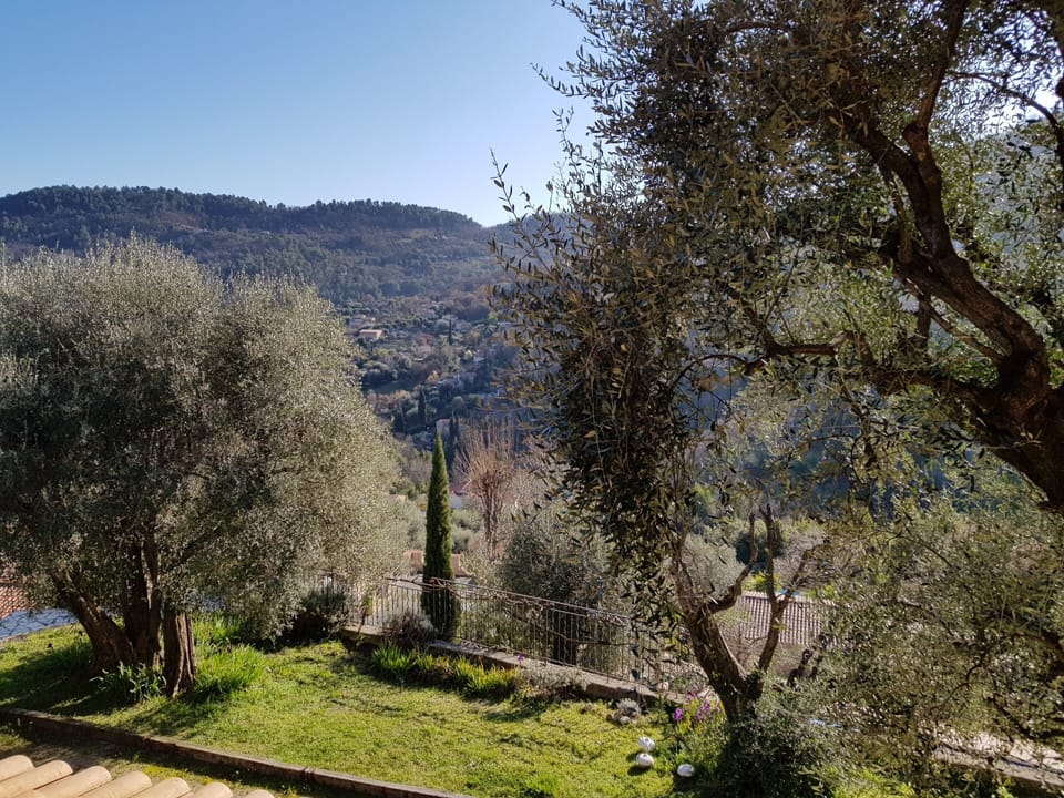 Winter view from the first bedroom