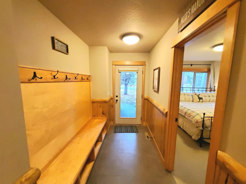 Coat & Shoe Storage Area