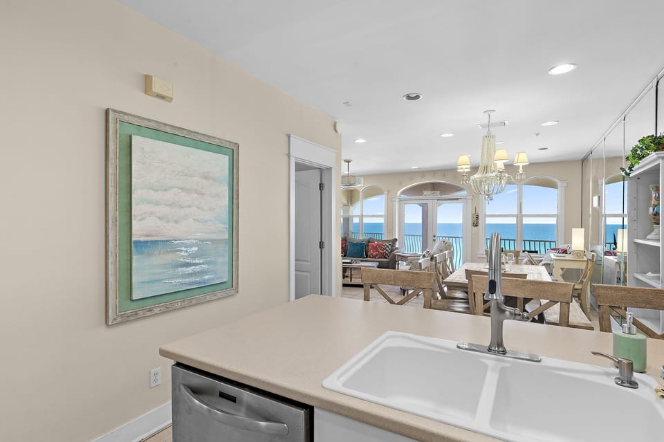 Kitchen Views of the Gulf of Mexico