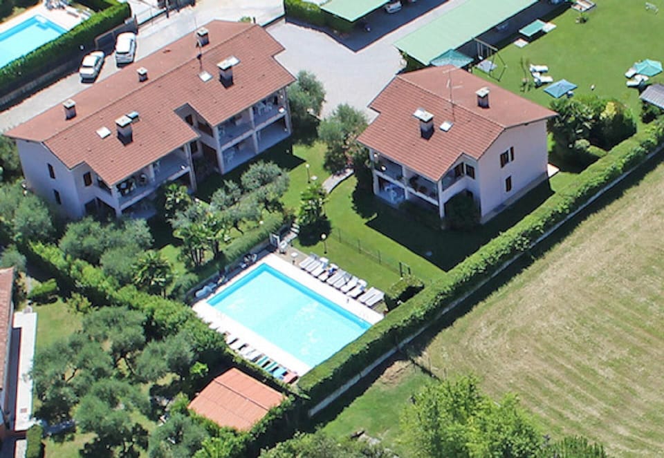 External view of the building. seen from the sky