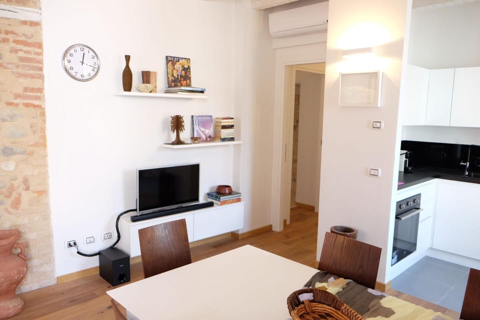 Living area. Open kitchen to the living room