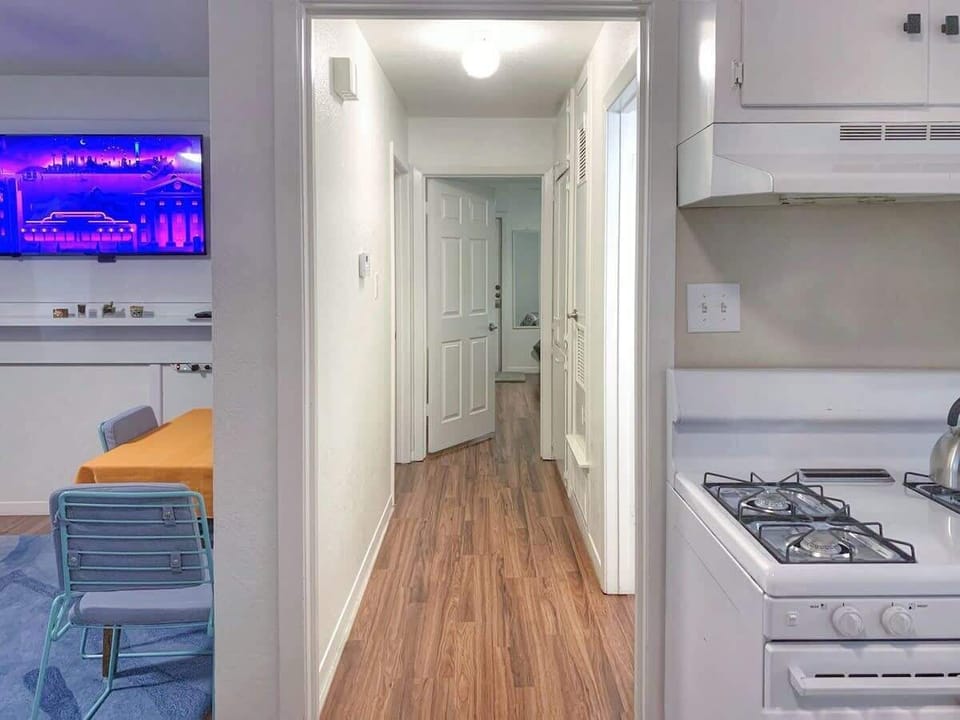 Hallway to navigate to the bedrooms.