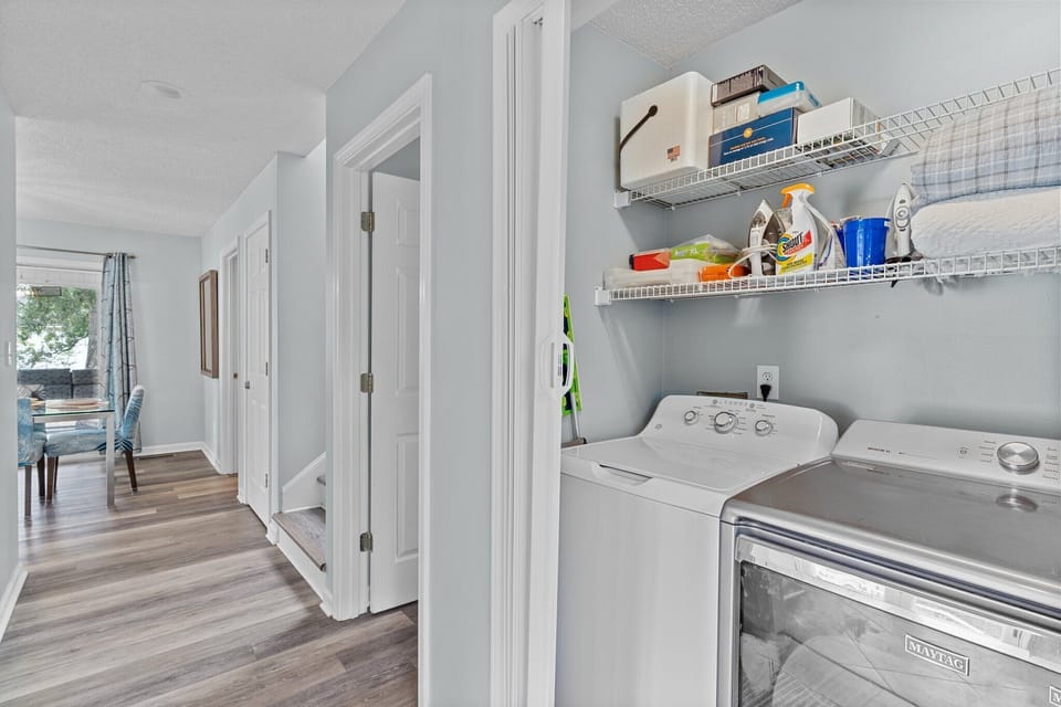 Laundry closet