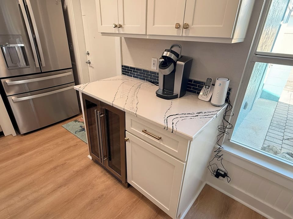 Coffee and tea station