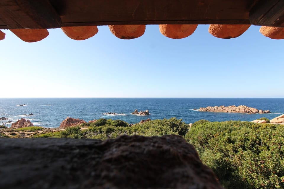 Terrace. Terrace with sea view
