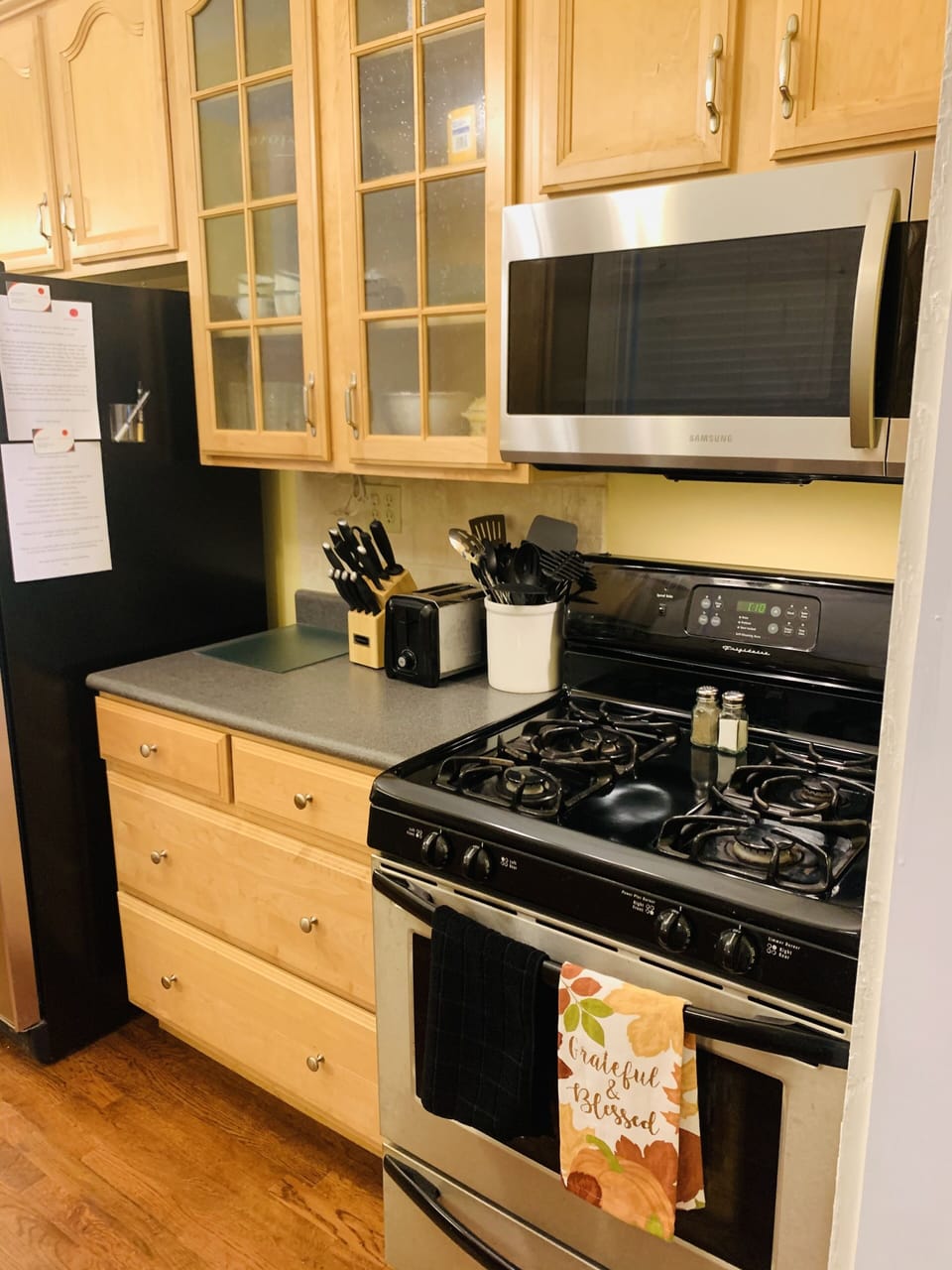 Stocked kitchen