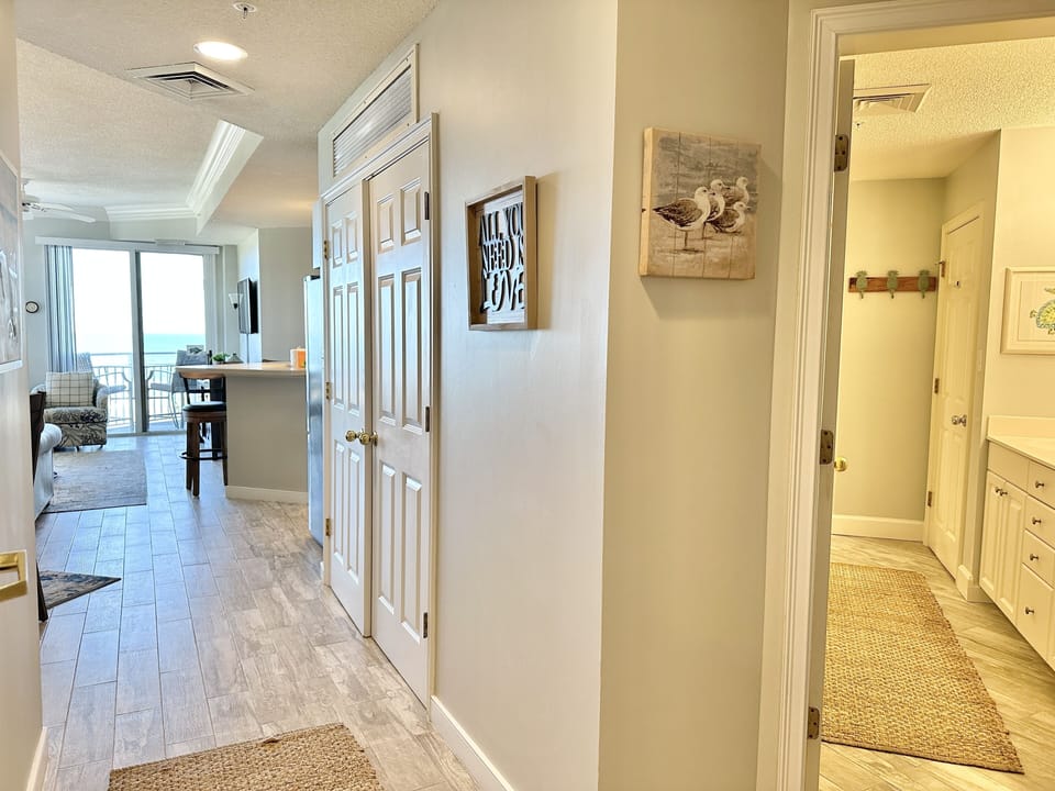 Entry Towards Guest Room and Living Area