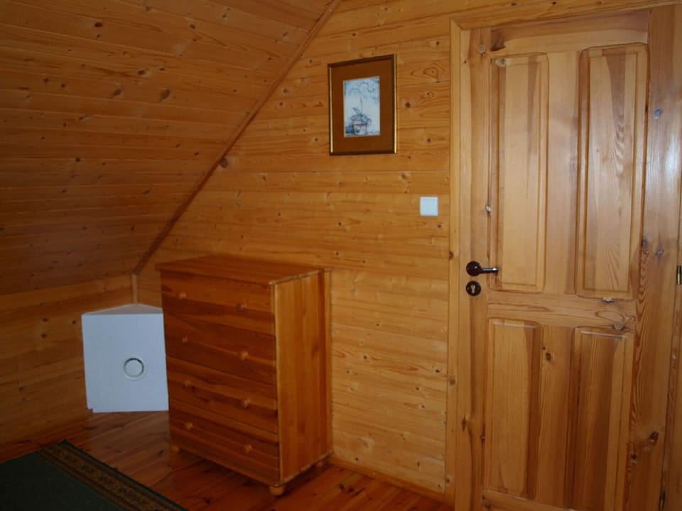 Sleeping area. The triple room on the first floor