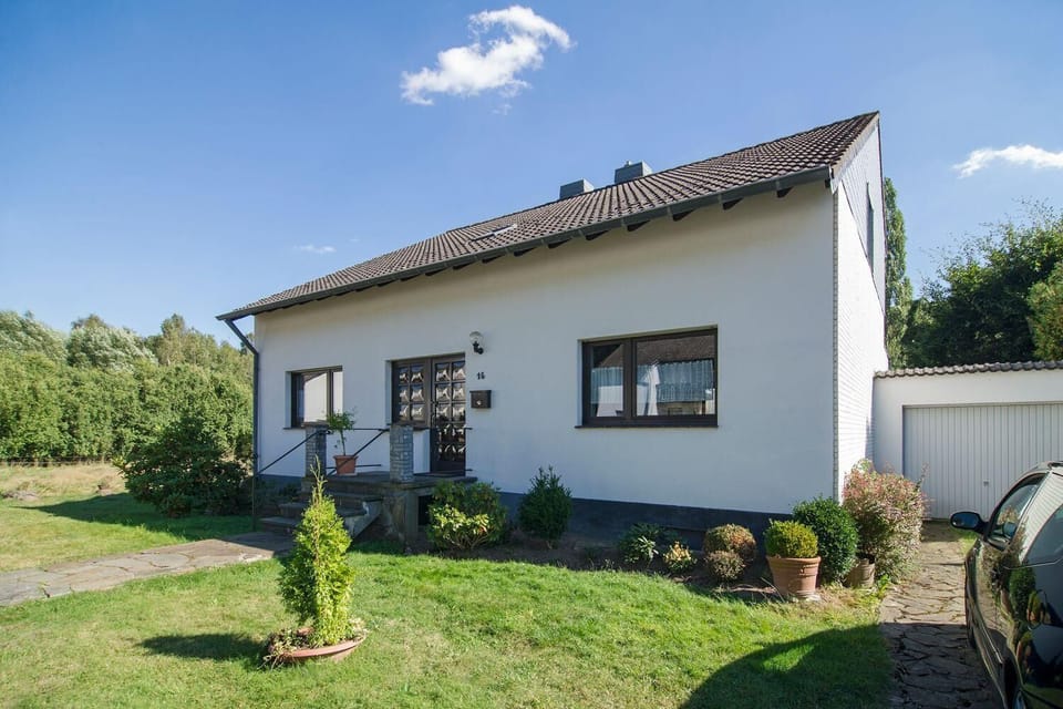 External view of the building. rear view of the house