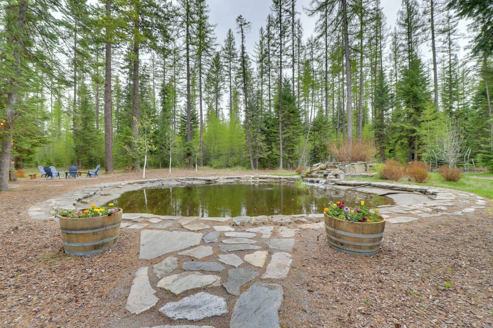 Landscaped Pond
