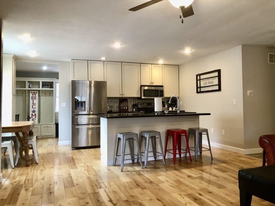 Open floor plan 