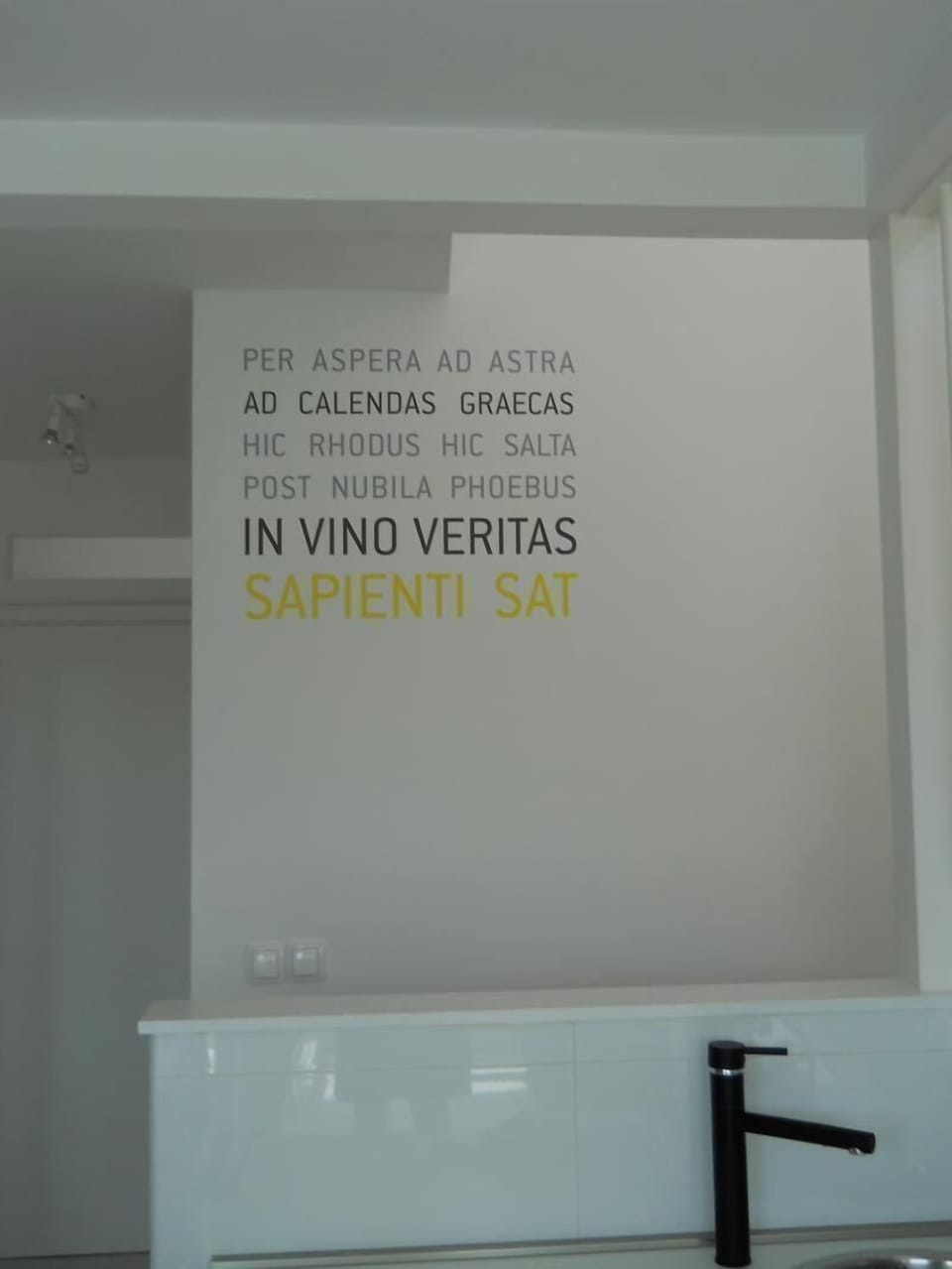 Detail of the kitchen