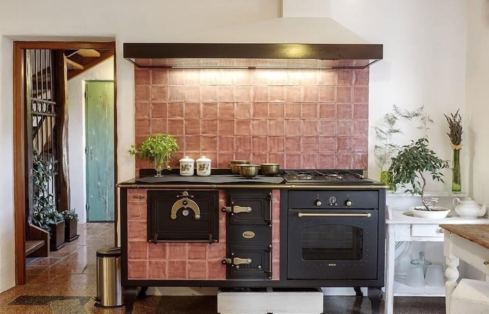 Specially made stove with a bit of change in a design