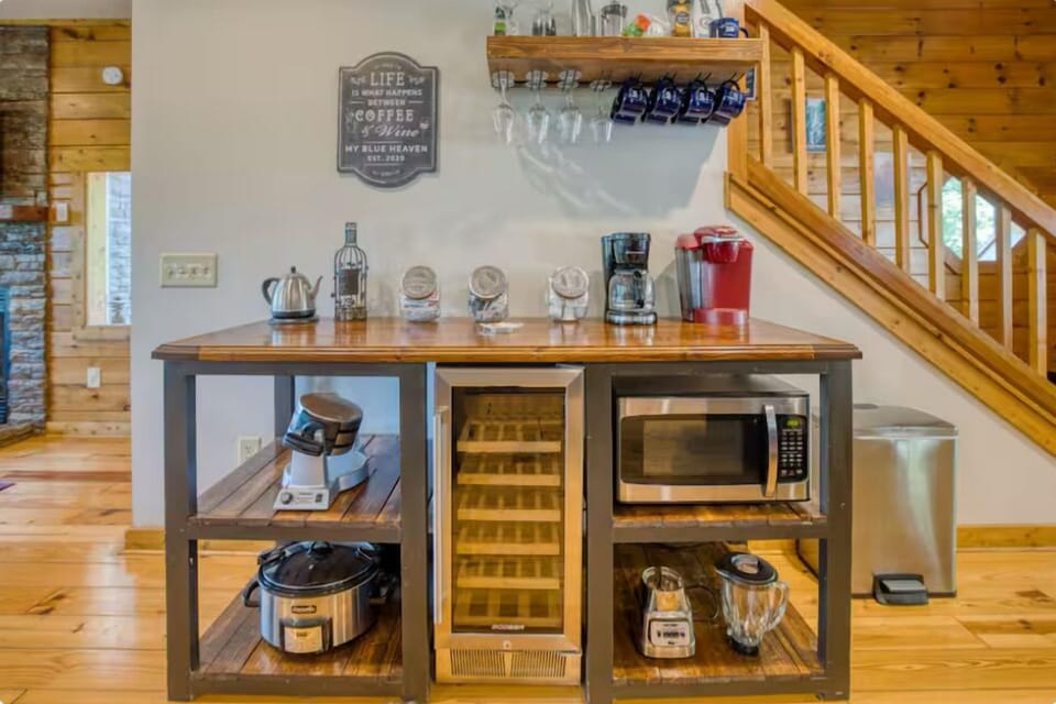 Coffee bar!