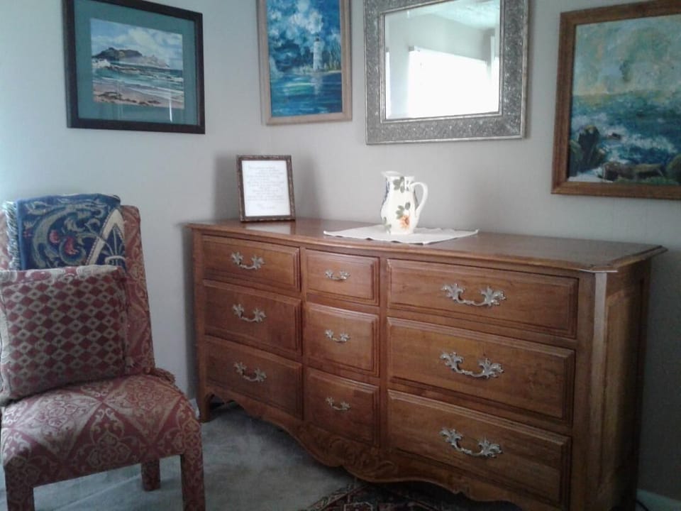 You'll have full use to any storage closet and drawers in the master bedroom.