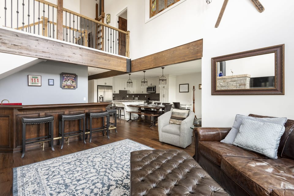 Wide open living room