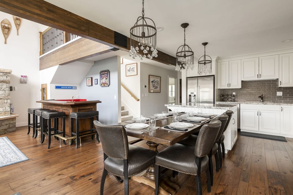 Elegant dining area