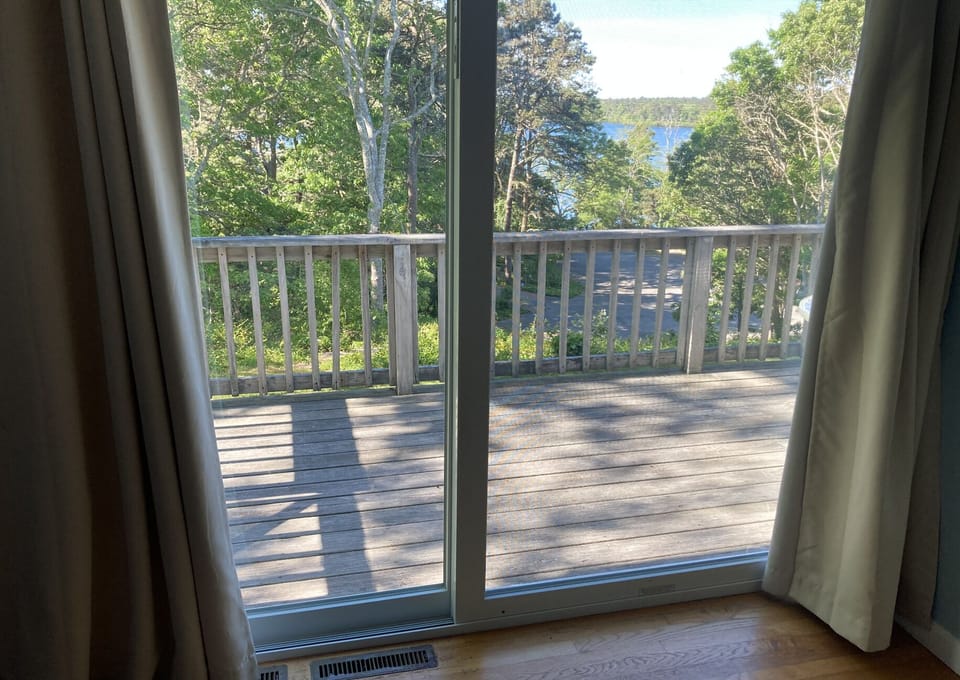 Screen to Deck in Master Bedroom