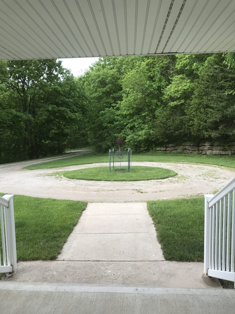 View from front door
