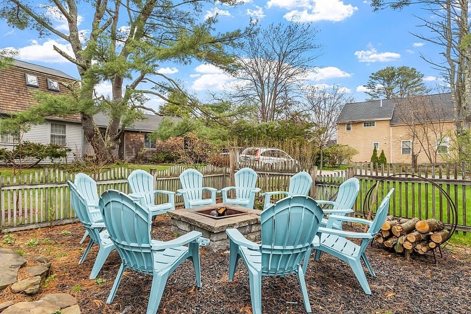 firepit perfect for roasting marshmallows