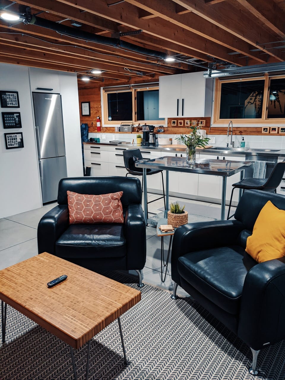 Living room area. Kick back and relax.
