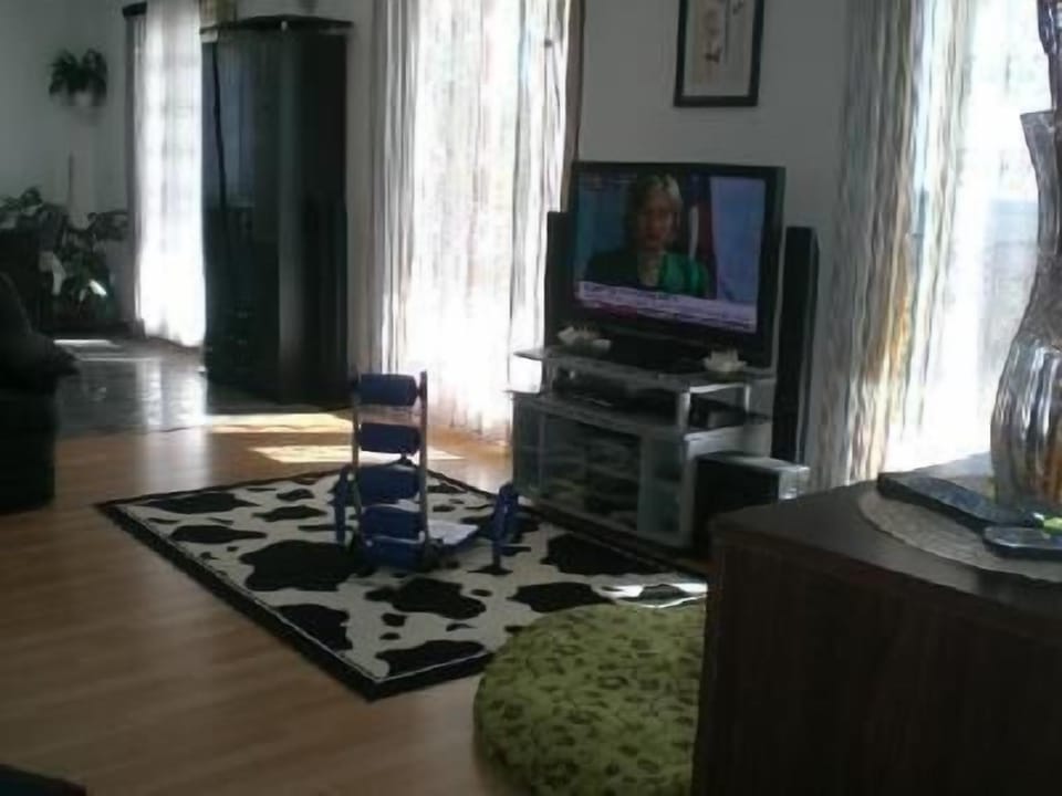 Living room, Flat screen TV