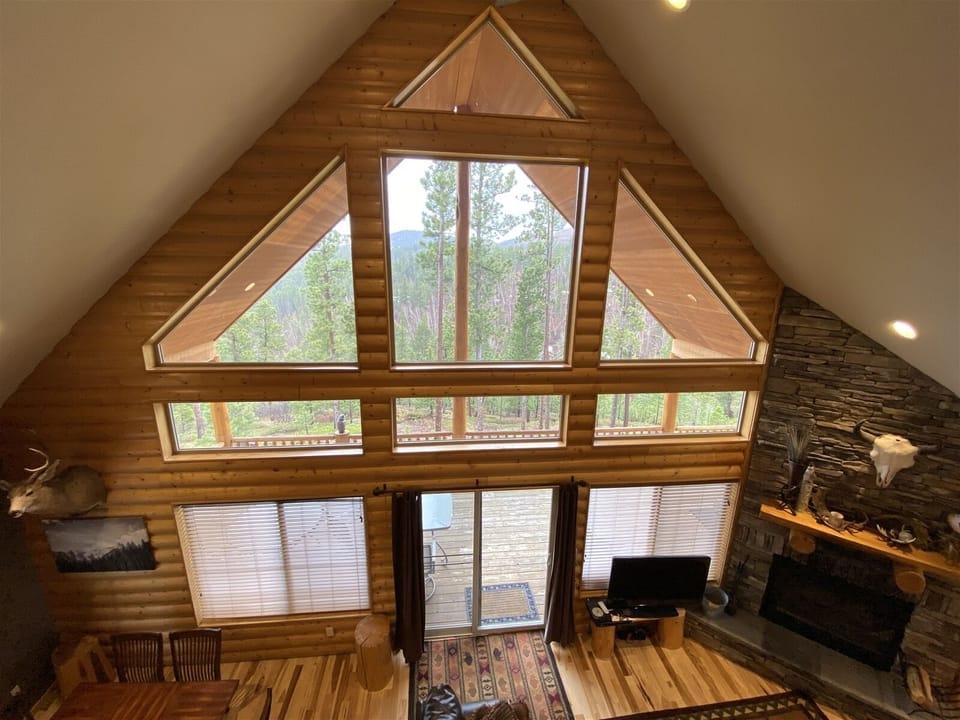 Upper level view from loft