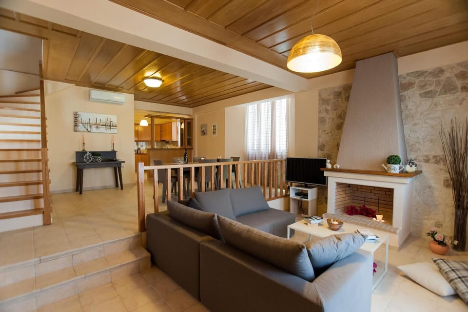 Interior view of the villa