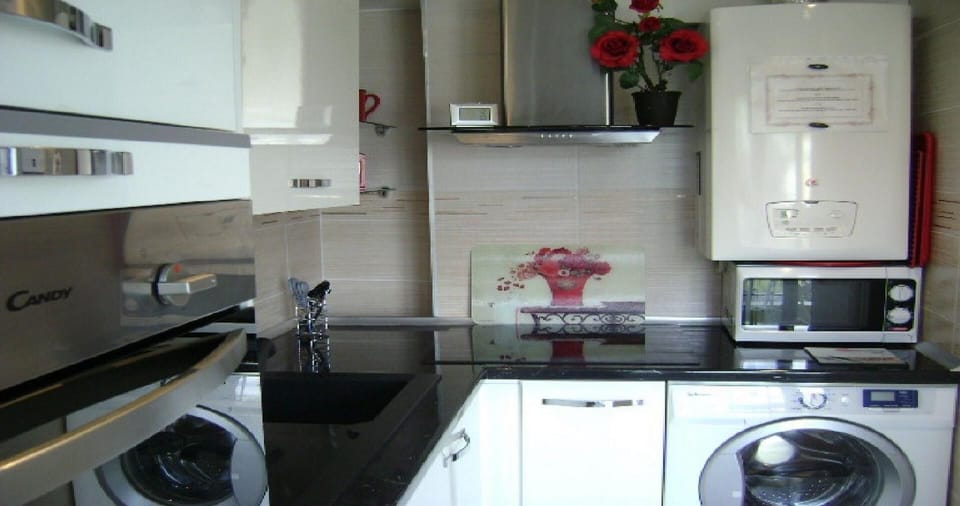 Kitchen area. Fully equipped kitchen