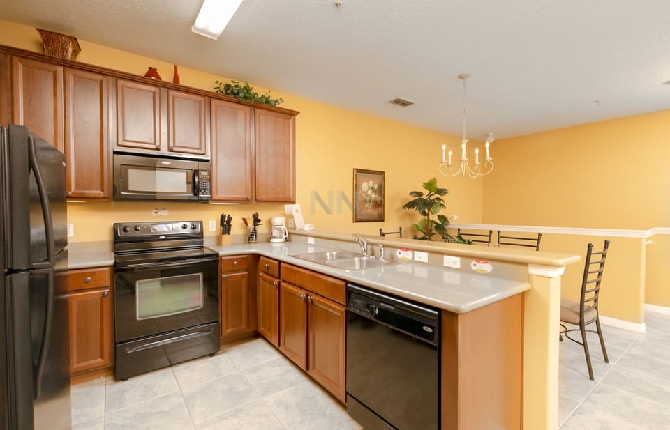 Fully equipped kitchen