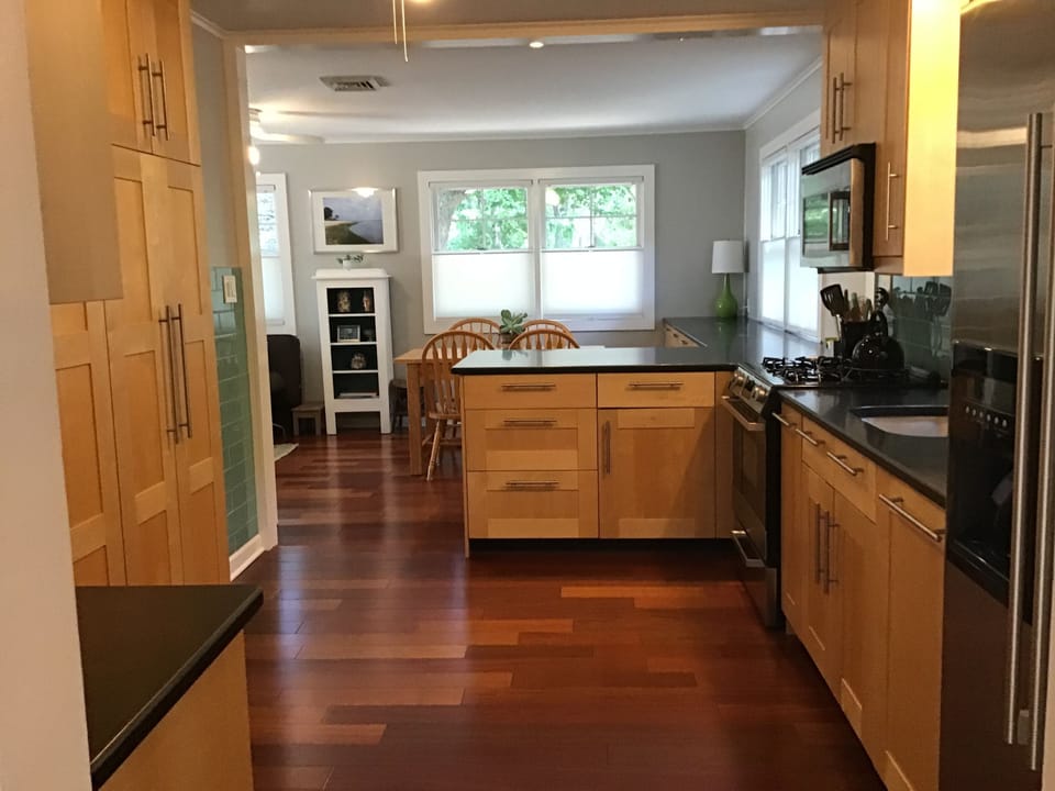 Large kitchen with modern amenities to prepare amazing meals during your stay.