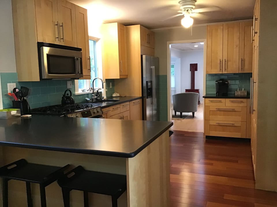 Kitchen Island with additional seating 