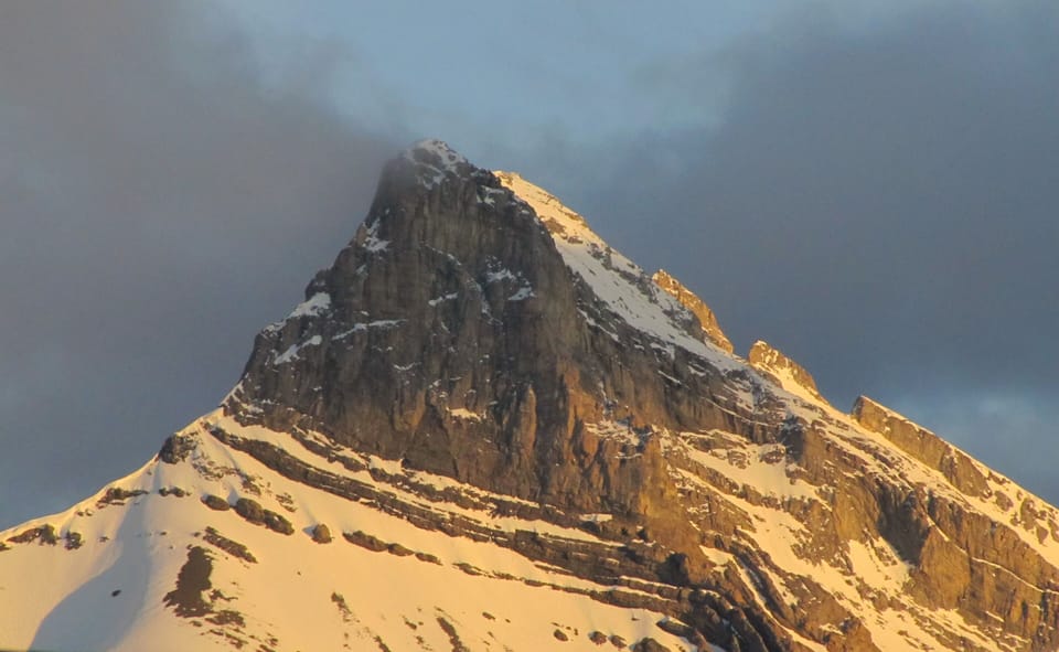 Sunset in the Canadian Rockies
