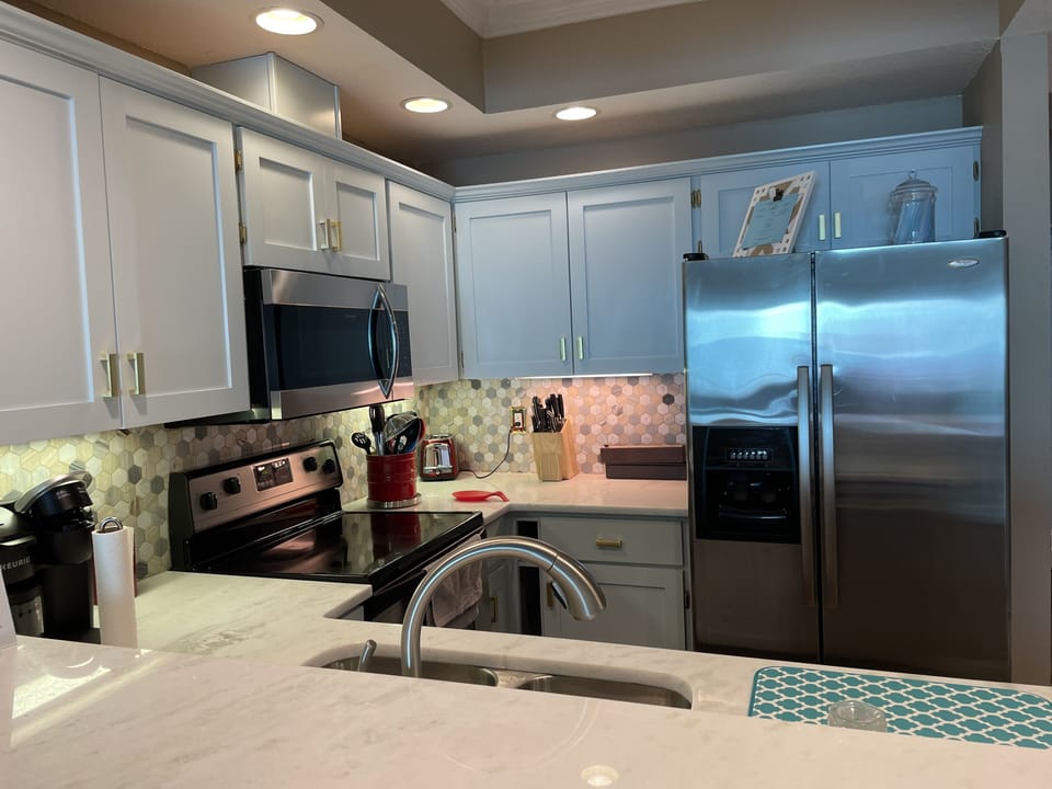 Newly renovated kitchen