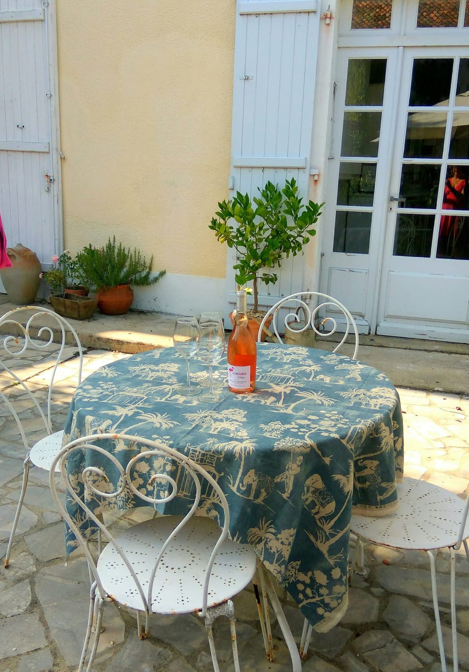 Apero time  on the terrace
