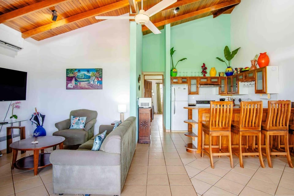 Living Room and Breakfast bar