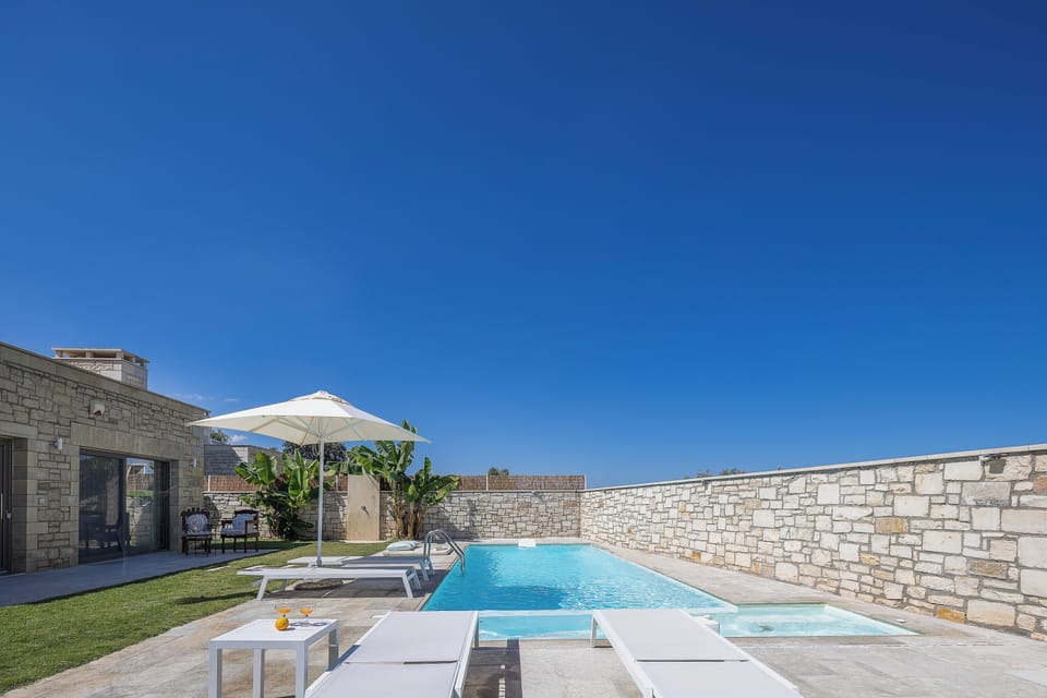 Refresh in your private 48m² pool  surrounded by serene countryside beauty.