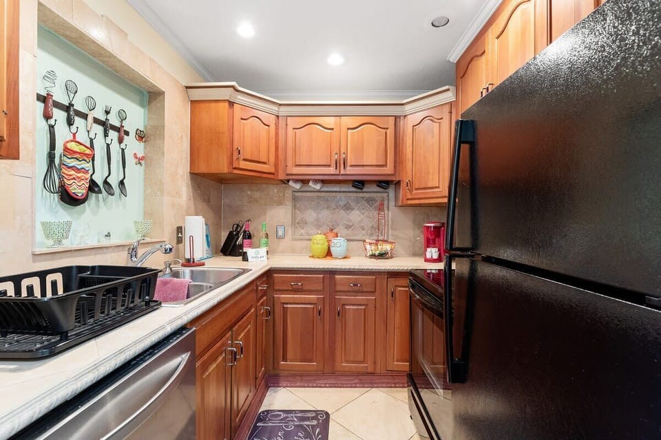 A full kitchen to make a traditional family recipe in.