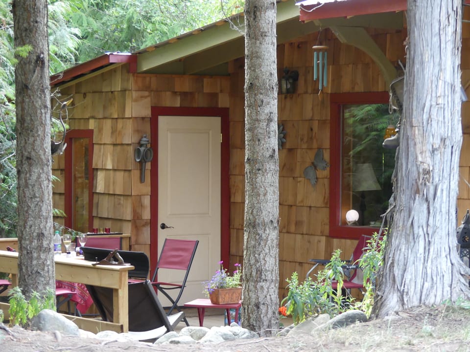 Cedar Cottage, cozy and private cottage nestled in the cedars. 