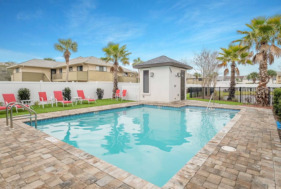 Relax At The Communal Pool