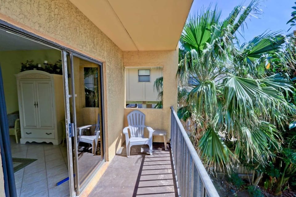 Chair, Furniture, Balcony, Door, Railing