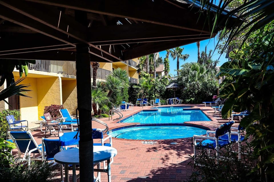 Building, Hotel, Resort, House, Pool