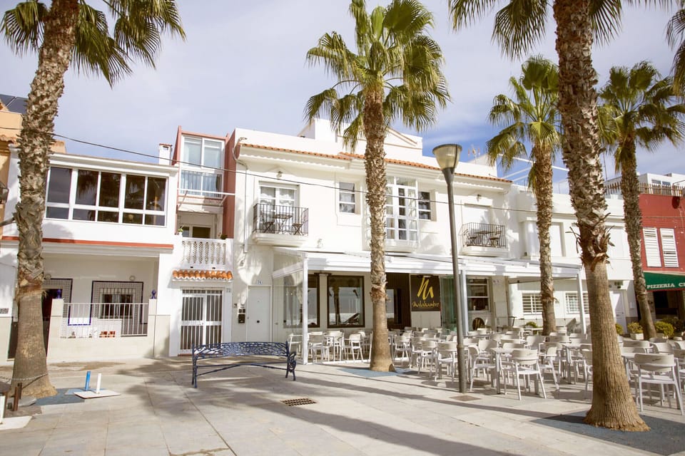 Exterior of the building where you can see the excellent location