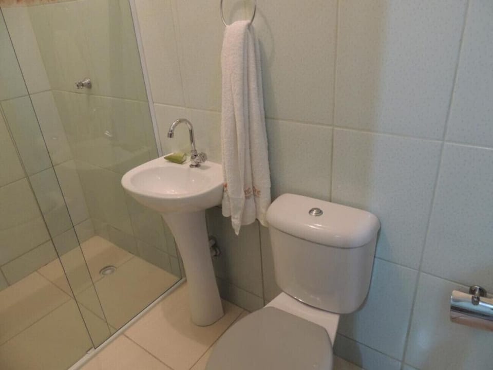 Vista das acomodações da suíte 3