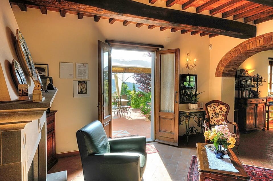 Living room and main entrance